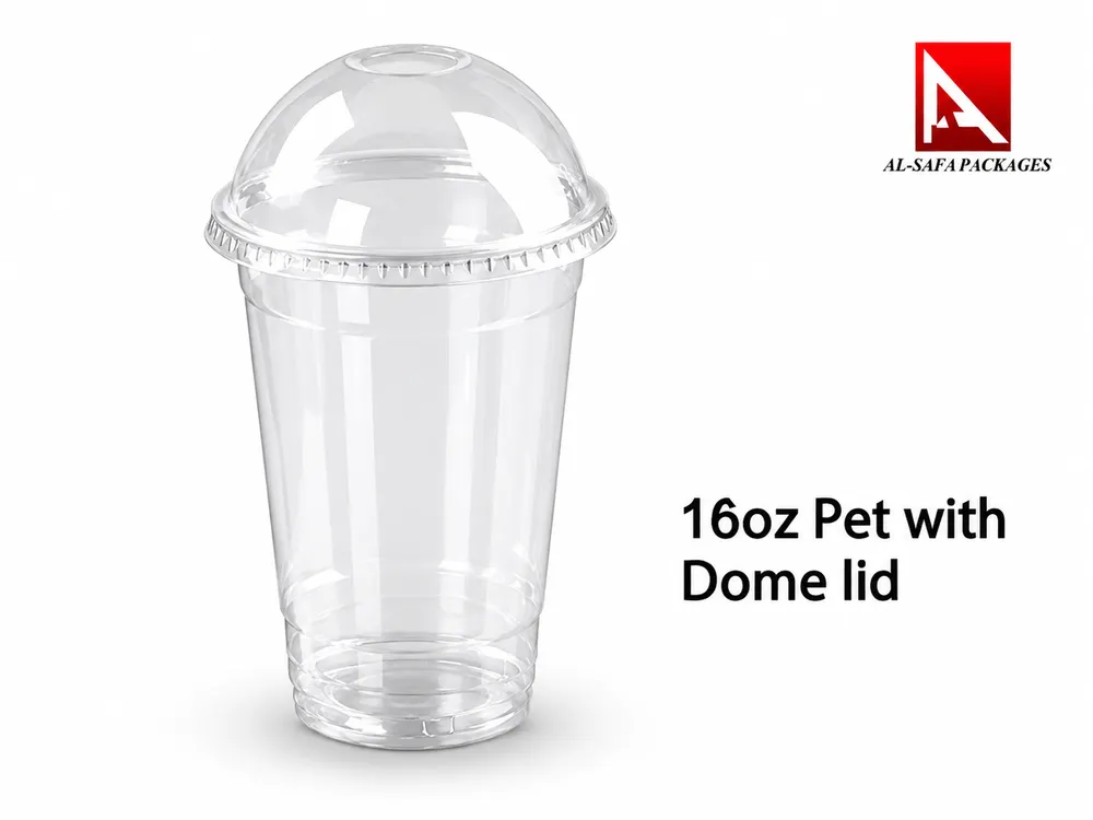 PET with Dome Lid 16 oz